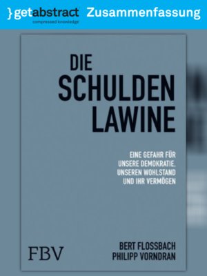 cover image of Die Schuldenlawine (Zusammenfassung)